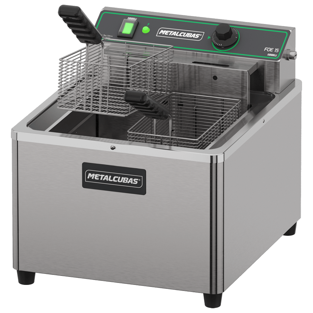 Fritadeira Zona Fria a Gás 23L c/ 2 Cestos LG300 Vulcan